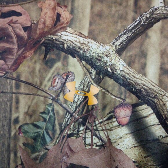 Under Armour Mossy Oak Break Up Infinity LS Performance Shirt Camo Spellout L - Picture 6 of 10